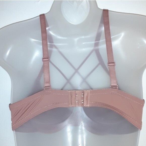 Youmita Cedarwood Plunge Cage Front 32B Bra - Picture 4 of 7